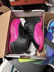 DEADLY PINK Jordan 12 size 9C Super Clean Rep Box – 009