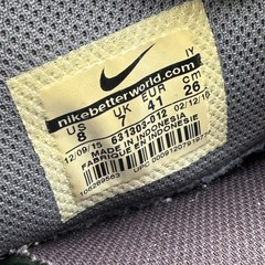 Nike Stefan Janoski Youth Size 8 Sneakers Grey Skateboarding Shoes 631303-012