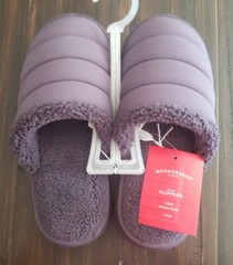 Kids Puffer Slippers Unisex Size S (13-1) Blue Charlie Wondershop At Target NWT