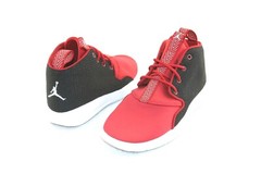 YOUTH JORDAN ECLIPSE CHUKKA BP 881455-001 BLACK/WHITE GYM RED-WHITE