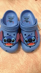 ✅Crocs Lilo & Stitch – Lightweight, Comfortable & Fun! Size J3 New W/tags