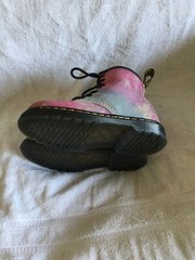 Dr. Martens Kids 1460 Pascal J Rainbow boots size 10 US/9 UK/27 EU