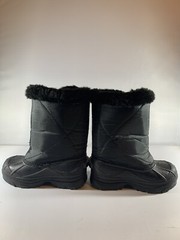 Sintetico Toddlers winter snow boots black size 10 small kids boots see photos