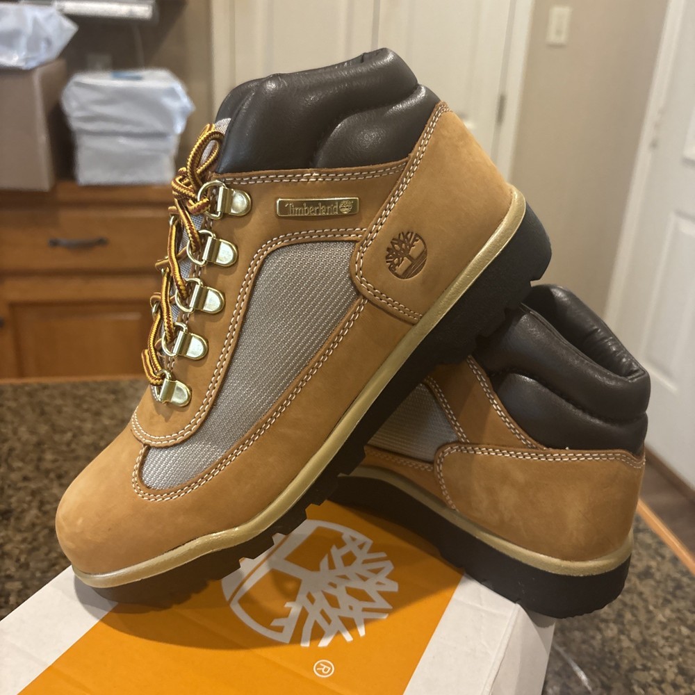 Timberland Field Boot Wheat Nubuck Mid Boots 015745713 Size 5 Junior