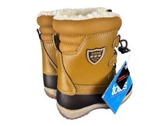 Totes Toddler Wheat Brown Insulated Flat Heel Winter Boots New Size 9M Neutral