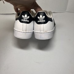 Adidas Kid’s Superstar White Black Stripe Sz 3 Sneakers Preppy, School,College