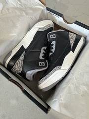 NIKE JORDAN 3 RETRO (PS) „BLACK CEMENT’ – SIZE 11C US – BNIB – DEADSTOCK