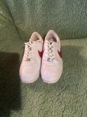 Nike Cortez Basic SL GS Forrest Gump White Red Blue Sneakers