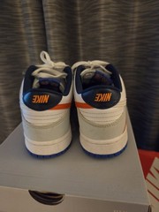 New Nike (GS) Dunk Low Upside Down Blue Orange Red White no box