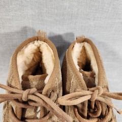 UGG Neumel II Big Kids Size 5 Chestnut Brown Suede Lace Up Boots Shoes 1017320K