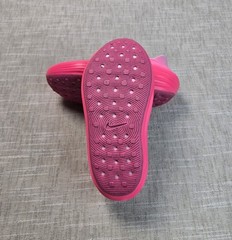 NIKE ReactX Rejuven8 GS size 3Y Pink Pinksicle Metallic Silver Slip On Shoes