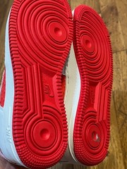 Nike Air Force 1 VD Valentines Vday HV5165-121 Pink Red White Hearts Kids Sz 6Y