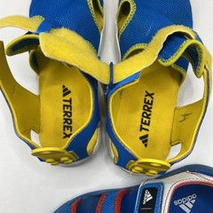 2 Adidas Terrex Captain Toey LEGO Sandal Shoe Unisex Kids Sz 1 & 2 READ !