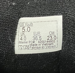 Vans Youth Size 5 Hi-Top Camo Sneakers Zip-Up Back For Easy Entry #2316