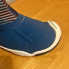 Plae Thandi Unisex Waterproof Boots, Blue/Multi – Size 12 Toddler (VGUC)