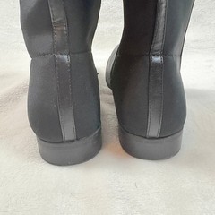 Stuart Weitzman 5050 Boot Kids Size 4 Black Good Tall Knee High Stretch Zip