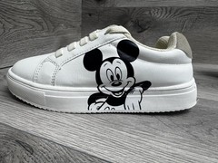 Disney Mickey Mouse Children’s Character Shoes Sneakers White Kids Sz 1