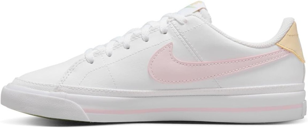 Nike Court Legacy Low White Pink Foam – DA5380 115 Size 6Y Unisex, EU 38.5