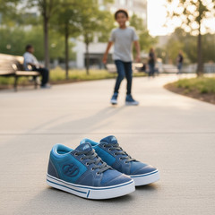 Heelys Propel 2.0 Low Navy Youth 13C Style 7946C Wheeled Skate Shoes SALE