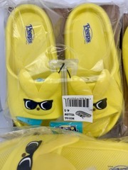 NWT Yellow Peeps Easter Bunny Slip On Shoes Kids Water Friendly Sandals 13-1