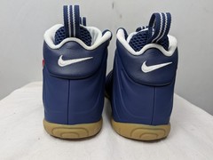 Nike Little Posite Pro USA GS 6.5Y 644792-405 Blue Void Red Gum Foamposite