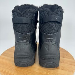 Columbia Kids Bugaboot Plus IV Omni-Heat Waterproof Winter Boots Black Kids Sz 4