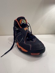 Jordan 8 Retro LS Pea Pods 2007 Navy Orange High Top Sneakers SIZE 9