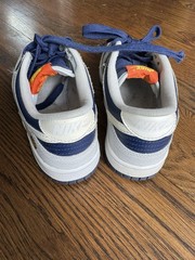 Nike Dunk Low size 4Y Shoe Sneaker Grey/Midnight Navy/Summit UV FB9109-002