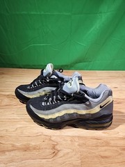 Vintage Nike Air Max 95 – Black Grey Ivory Neon Green – US 7Y Kids Unisex