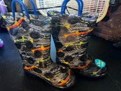 Western Chief Light-Up Monster Truck Rain Boots Size 11
