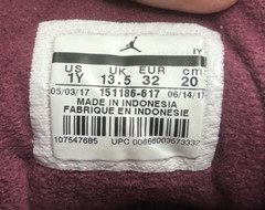 Jordan 12 Retro Bordeaux (PS) Basketball Hype Streetwear Shoes- Preschool 1Y