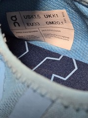 On Running Cloudleap Horizon Tempest 3KE30023064 Shoes Size K1.5 KIDS