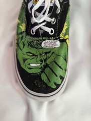 Vans x Marvel Comics (Hulk) Sneakers, Kids Size 3