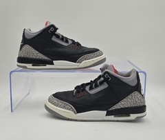 Air Jordan 3 Retro OG GS Black Cement/Red/White DM0967-010 YOUTH 4.5Y