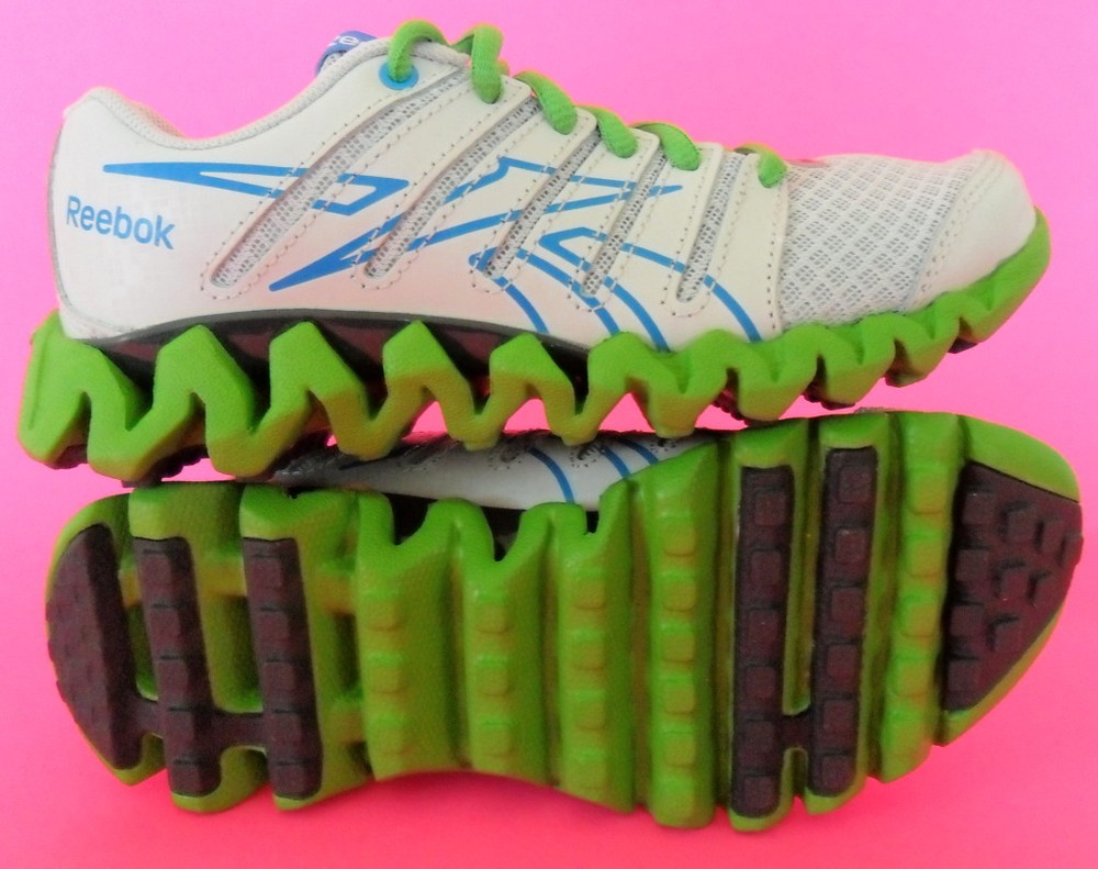Reebok ZIG TECH SHARK Running Trainers Casual Shoes school gym YOUTHS size 1 NEW