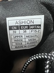 ASHION Unisex Kids Basketball Shoes Air High Top Size EUR 38. Read Description