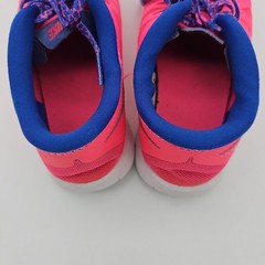 Nike Free 5.0 GS Hyper Pink Royal Blue Shoes 644446-601 Youth Girl 7Y Womens 8.5