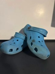 Genuine Crocs Classic Unisex Clog Sandal Shoe Blue Junior Kids Youth J1