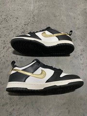 NEW Nike Dunk Low Metallic Pewter Black White SB RARE 2022 DH9764-001 Size 5.5