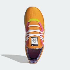 Adidas Kevin Lyons Original Flex Sneakers Kids Youth Size 5 Orange Pink Yellow