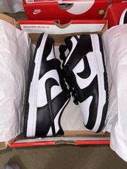 Size 5Y / 6.5 Womens – Nike Dunk Low Panda Black White