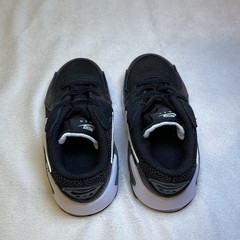 TD Nike Air Max Excee Black White Dark Grey CD6893-001 NEW Kids Toddler Size 7c