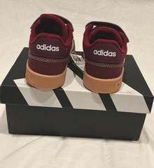 Adidas Breakbase Kid’s Size 11 burgundy Gum Sole JR9781 New