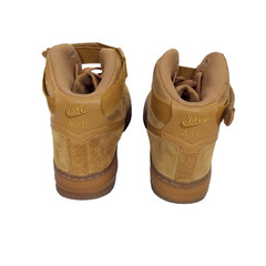 Nike Air Force 1 High LV8 3 Wheat Brown Suede Gum Youth Size 4.5 Y CK0262-700