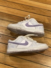 Nike Dunk Size 6 No Box Purple White Sb Hype Streetwear Sneakers Clouds Y2K