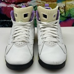 NIKE Youth Jordan MVP Summit Shoes Youth Size 5.5 Purple/White DZ5577-109 GLOW