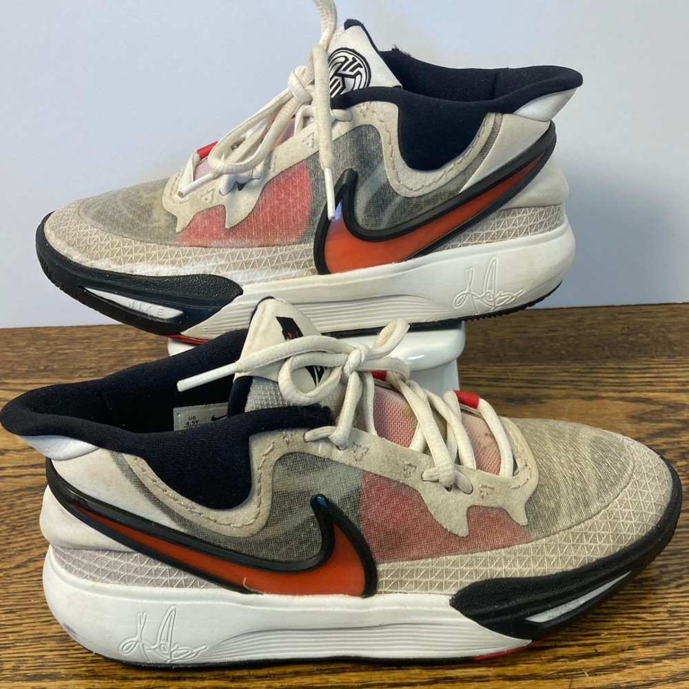 Nike Kyrie Infinity GS Kids 4.5Y White University Red Shoes DQ8076-100