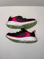 Youth/Preschool Under Armour Assert 9 Running Sneakers–Black W/Pink & Lime| 12K
