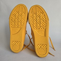 Converse Youth Size 3 Rainboot Yellow Rubber Rain Sneaker Little Kids