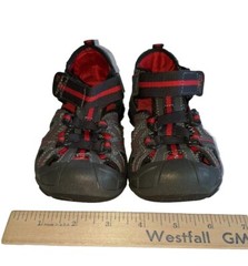Merrell Hydro Hiker Athletic Walking Sandals Shoes MC55688 youth sz 9M Grey Red